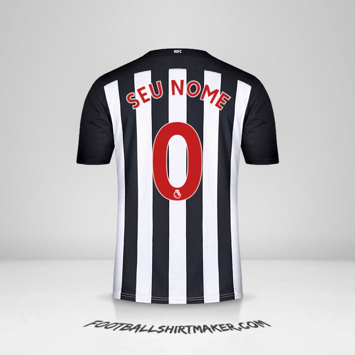 Camisa Newcastle United FC 2020/21 -  seu nome - 0