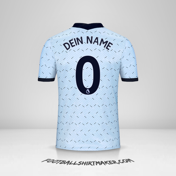 Trikot Chelsea 2020/21 II -  dein name - 0