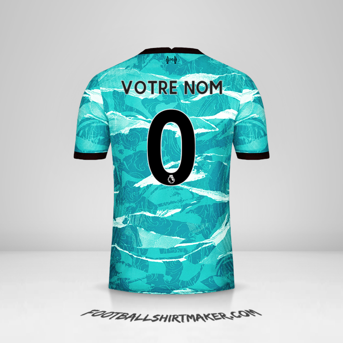 Maillot Liverpool FC 2020/21 II -  votre nom - 0