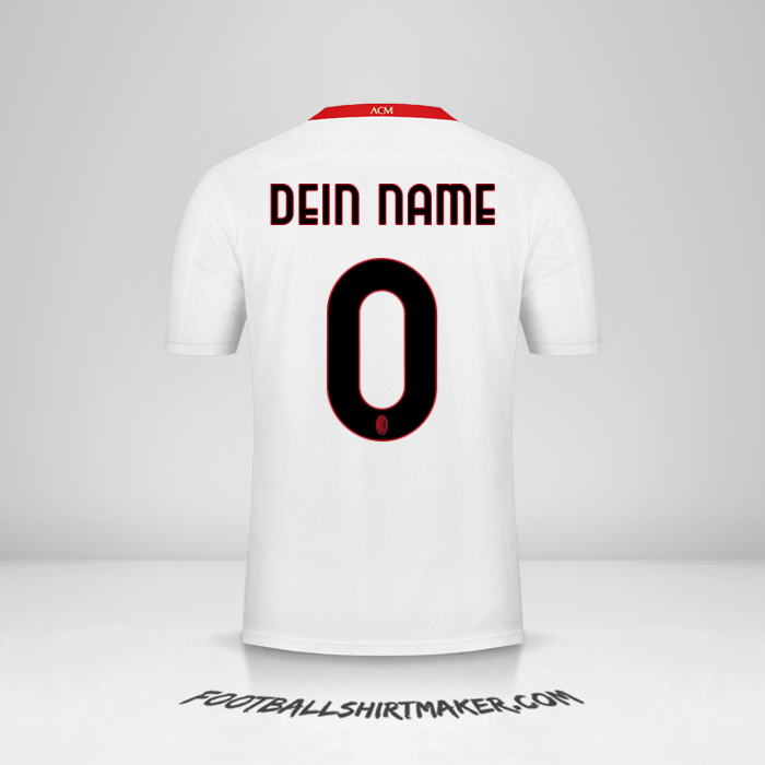 Trikot AC Milan 2020/21 II -  dein name - 0