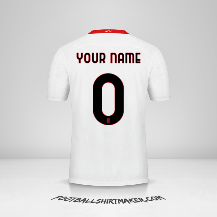 Shirt AC Milan 2020/21 II -  your name - 0
