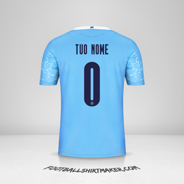 Maglia Manchester City Cup 2020/21 -  tuo nome - 0