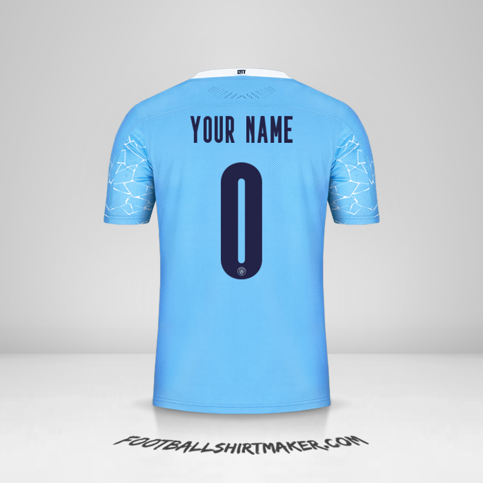 Shirt Manchester City 2020/21 Cup -  your name - 0