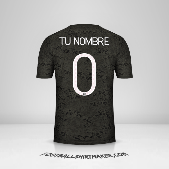 Camiseta Manchester United 2020/21 Cup II -  tu nombre - 0