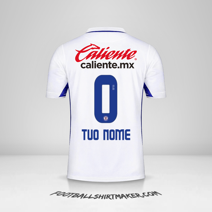 Maglia Cruz Azul 2020/21 II -  tuo nome - 0