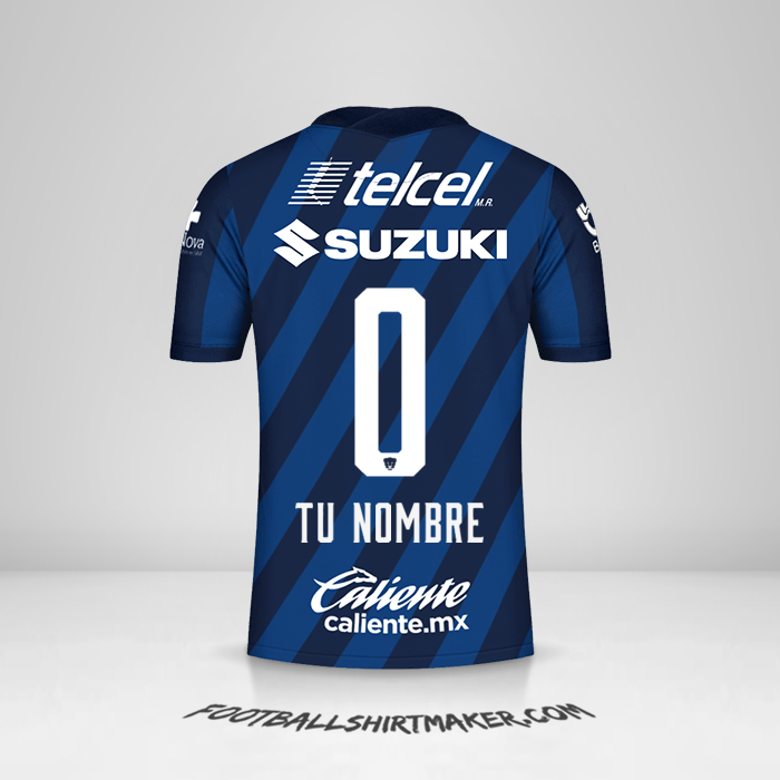 Camiseta Pumas UNAM 2020/21 II -  tu nombre - 0