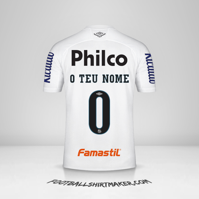 Camisola Santos FC Libertadores 2020 -  o teu nome - 0