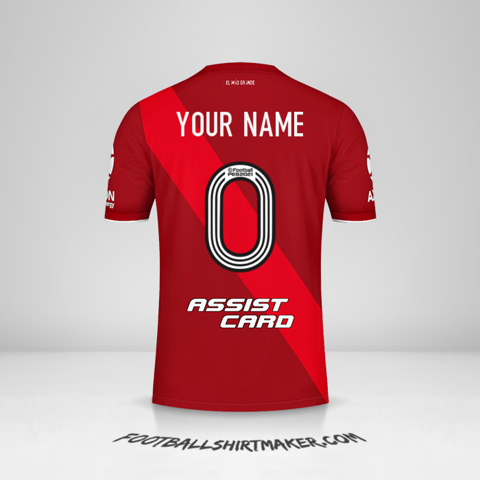 Jersey River Plate 2020/21 II -  your name - 0