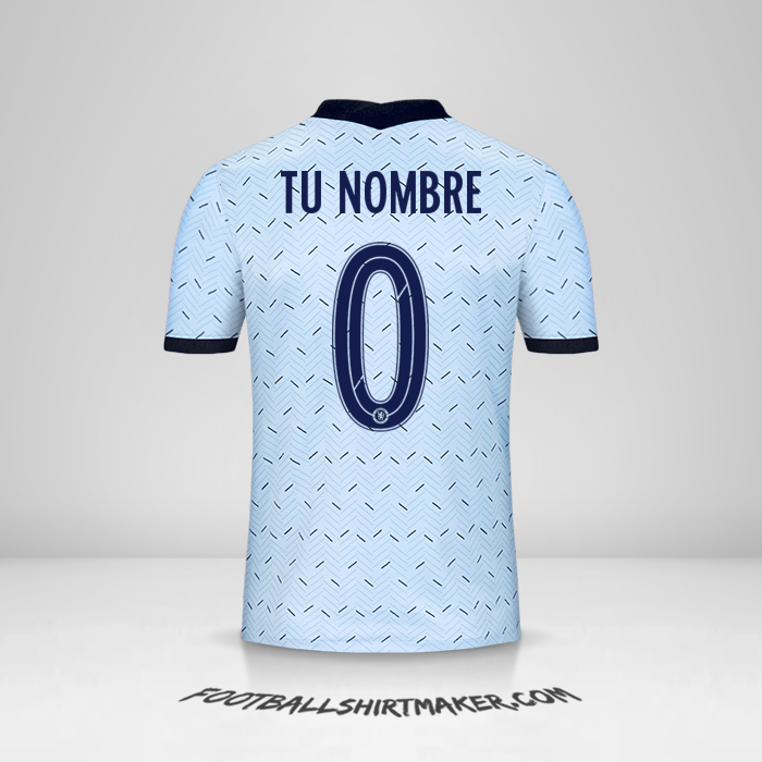 Camiseta Chelsea Cup 2020/21 II -  tu nombre - 0