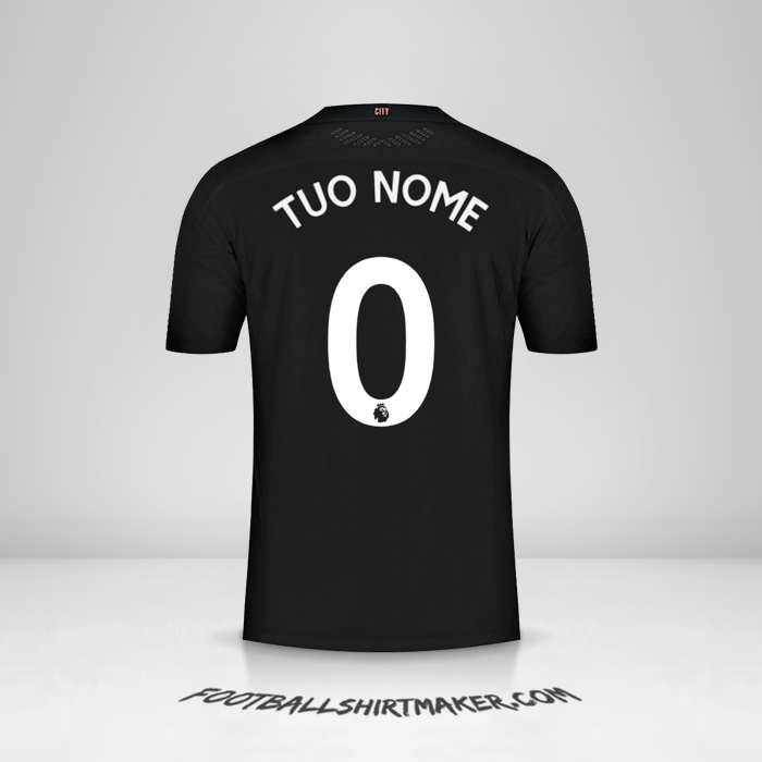 Maglia Manchester City 2020/21 II -  tuo nome - 0