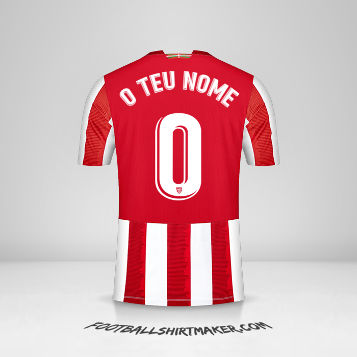 Camisola Athletic Club 2020/21 -  o teu nome - 0