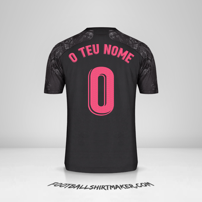 Camisola Real Madrid CF 2020/21 III -  o teu nome - 0