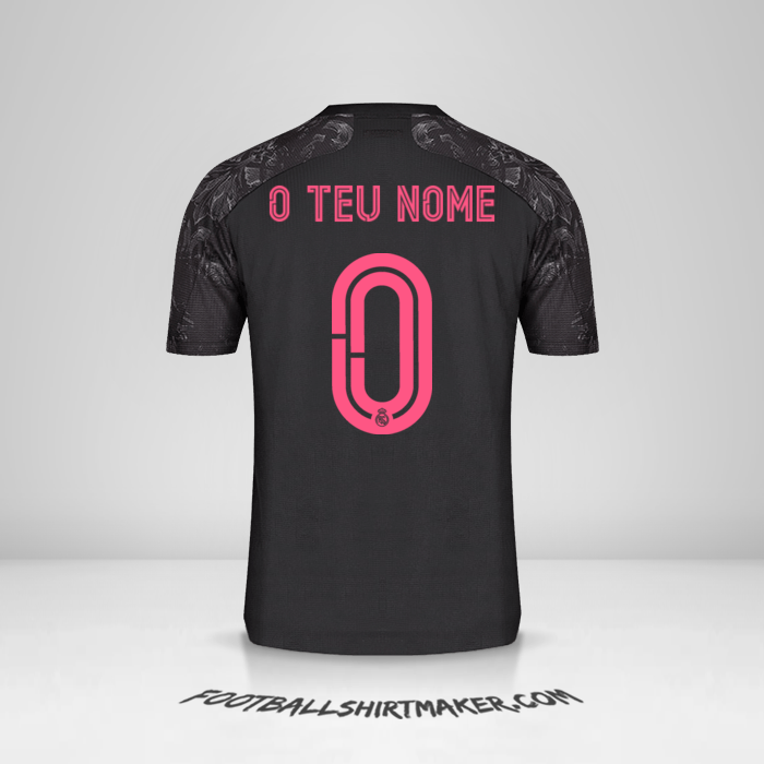 Camisola Real Madrid CF Cup 2020/21 III -  o teu nome - 0