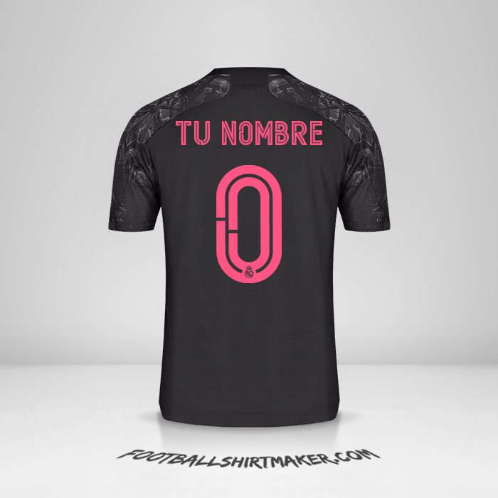 Jersey Real Madrid CF 2020/21 Cup III -  tu nombre - 0