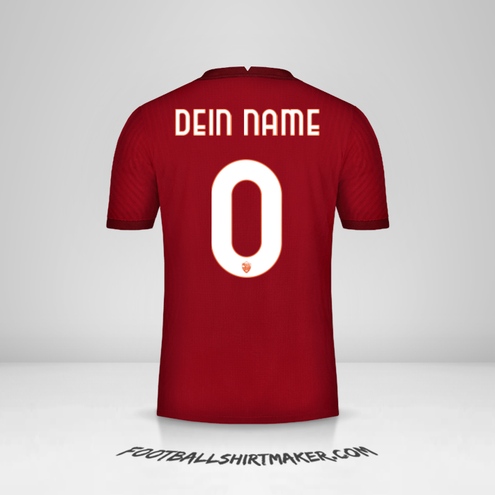 Trikot AS Roma Cup 2020/21 -  dein name - 0