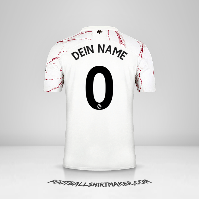 Trikot Arsenal 2020/21 II -  dein name - 0