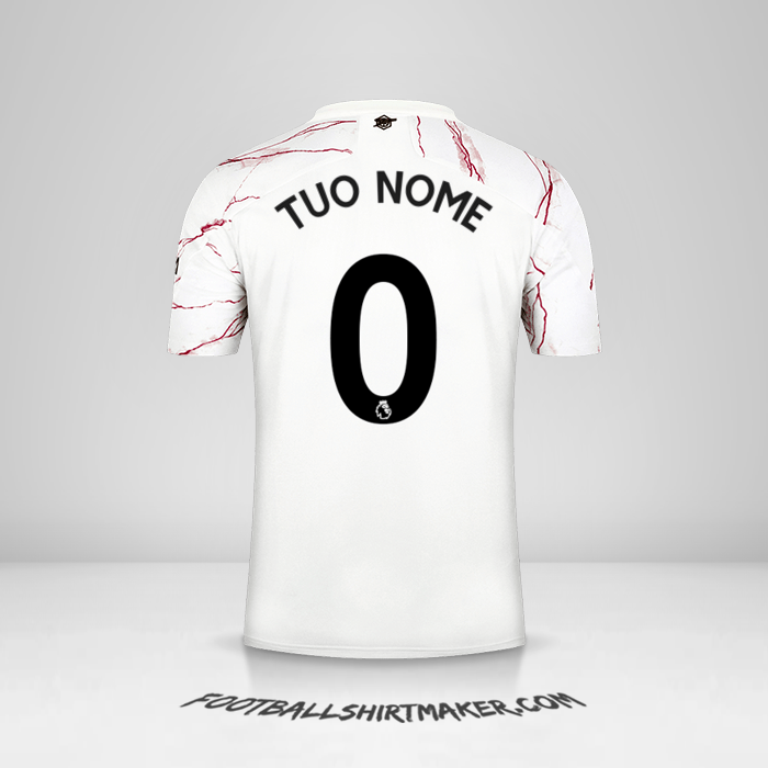 Maglia Arsenal 2020/21 II -  tuo nome - 0