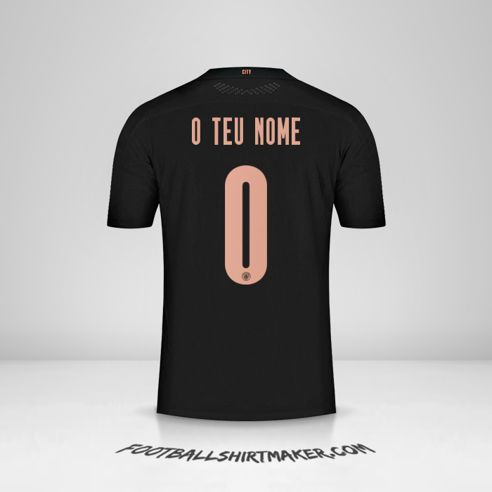 Camisola Manchester City Cup 2020/21 II -  o teu nome - 0