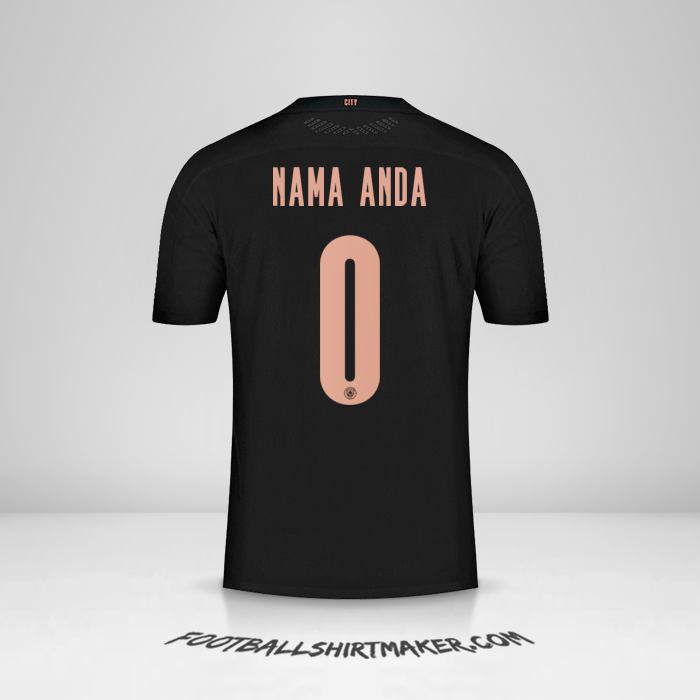Jersey Manchester City Cup 2020/21 II -  nama anda - 0