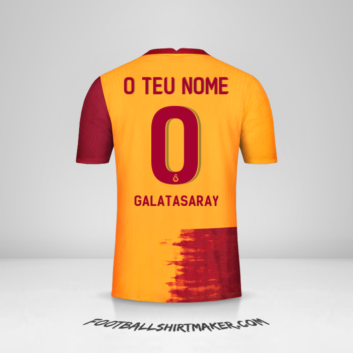 Camisola Galatasaray SK 2020/21 Cup -  o teu nome - 0