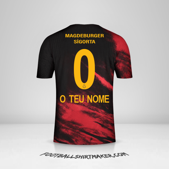 Camisola Galatasaray SK 2020/21 II -  o teu nome - 0