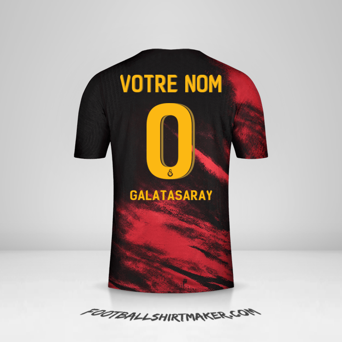 Maillot Galatasaray SK 2020/21 Cup II -  votre nom - 0