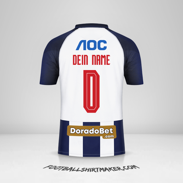 Trikot Club Alianza Lima 2021 -  dein name - 0