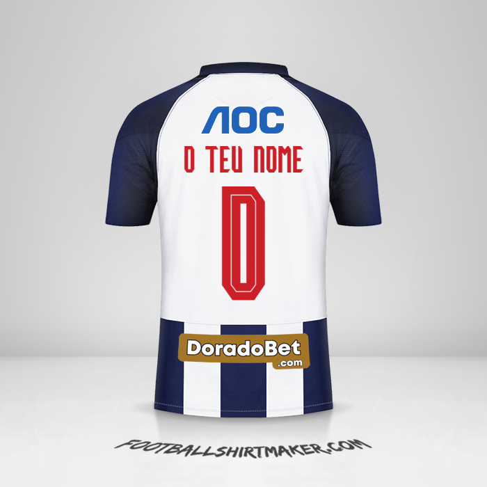 Camisola Club Alianza Lima 2021 -  o teu nome - 0