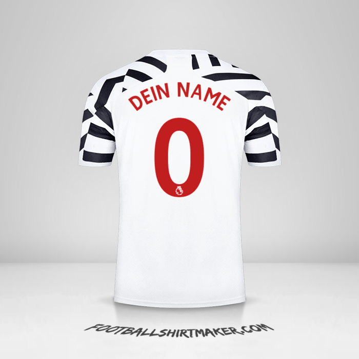 Trikot Manchester United 2020/21 III -  dein name - 0