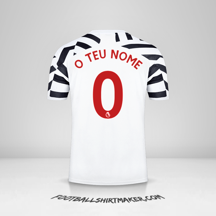Camisola Manchester United 2020/21 III -  o teu nome - 0