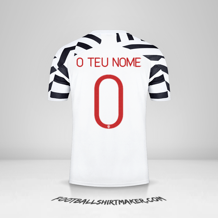 Camisola Manchester United 2020/21 Cup III -  o teu nome - 0