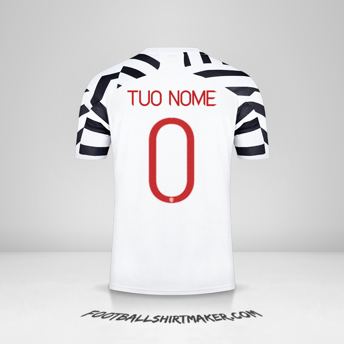 Maglia Manchester United 2020/21 Cup III -  tuo nome - 0