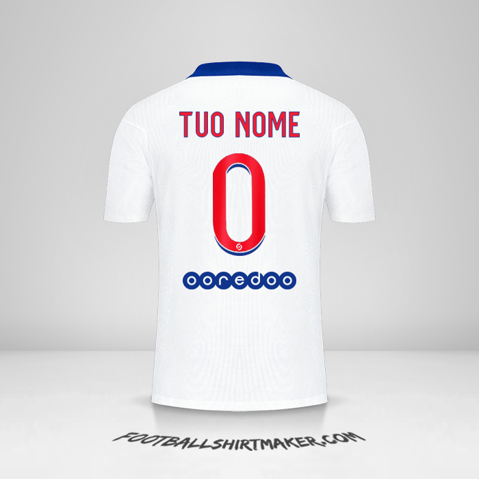 Maglia Paris Saint Germain 2020/21 II -  tuo nome - 0