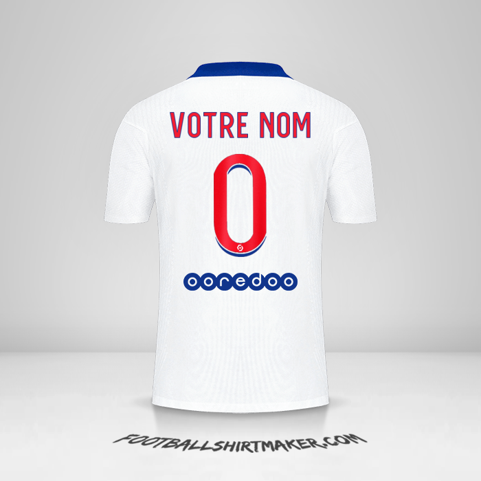 Maillot Paris Saint Germain 2020/21 II -  votre nom - 0