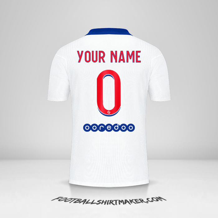 Shirt Paris Saint Germain 2020/21 II -  your name - 0