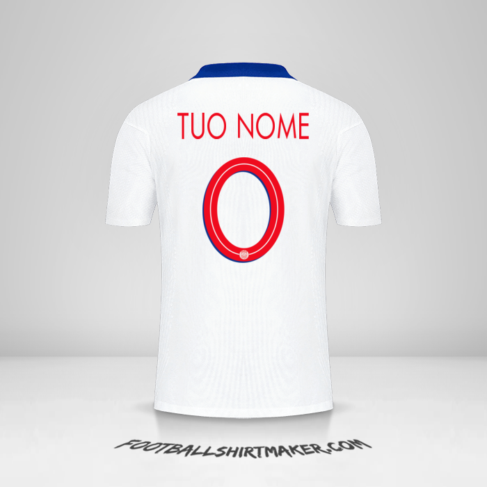Maglia Paris Saint Germain Cup 2020/21 II -  tuo nome - 0