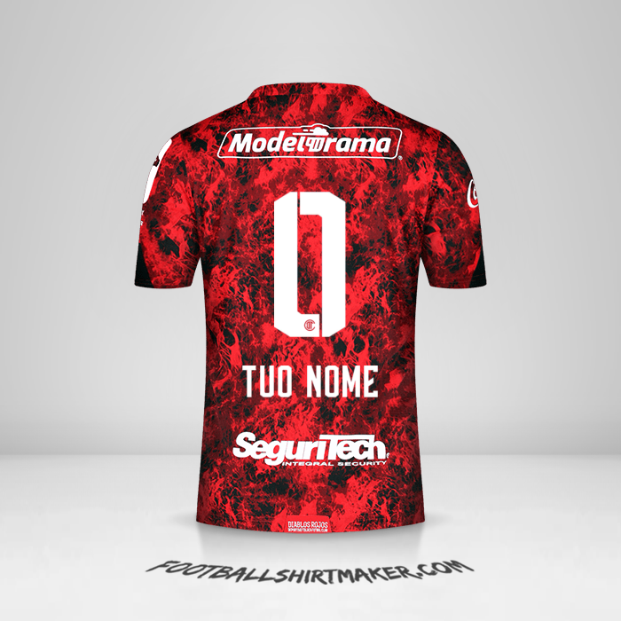 Maglia Toluca FC 2021 -  tuo nome - 0