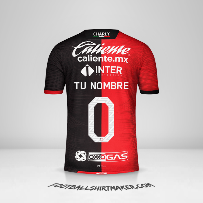 Camiseta Atlas 2020/21 -  tu nombre - 0