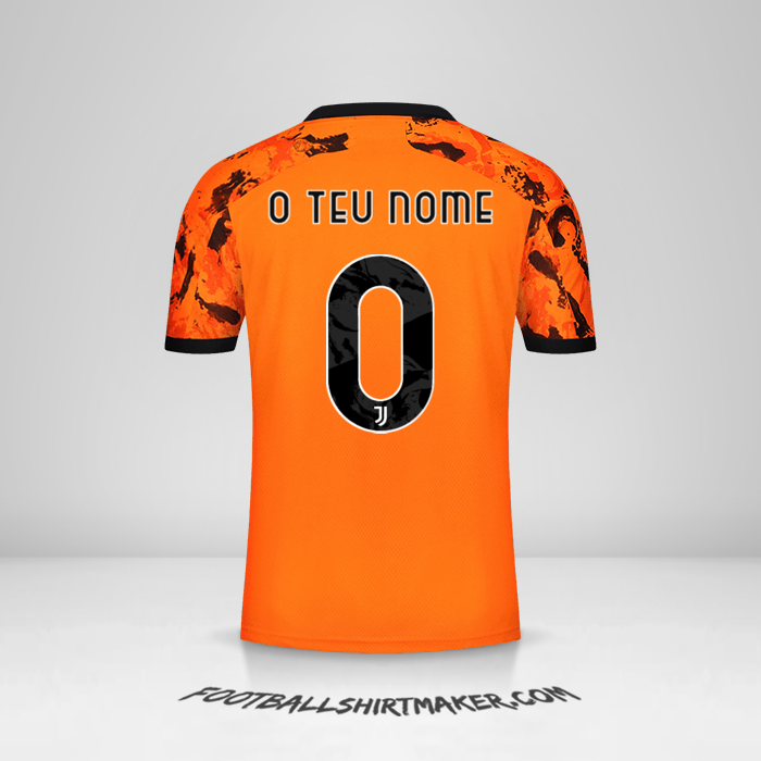 Camisola Juventus FC Cup 2020/21 III -  o teu nome - 0