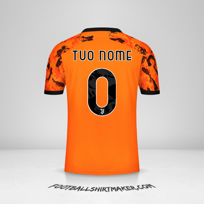 Maglia Juventus FC Cup 2020/21 III -  tuo nome - 0