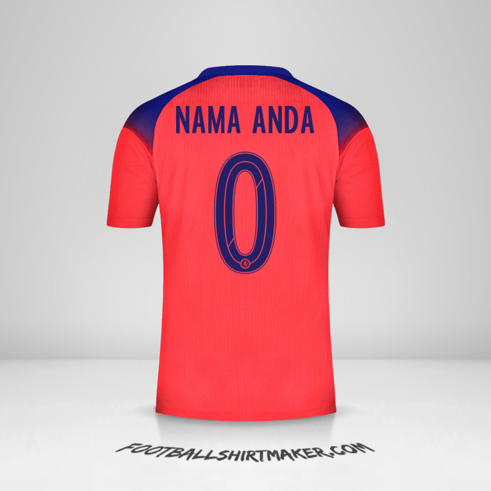 Jersey Chelsea Cup 2020/21 III -  nama anda - 0