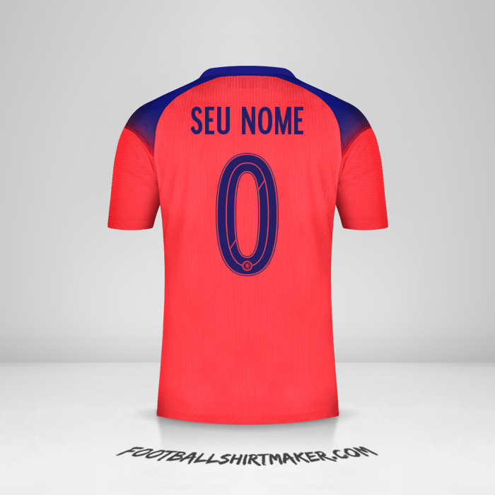 Camisa Chelsea 2020/21 Cup III -  seu nome - 0