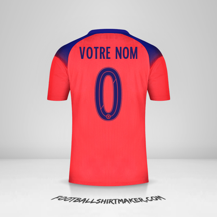 Maillot Chelsea Cup 2020/21 III -  votre nom - 0
