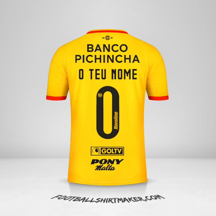 Camisola Barcelona SC 2021 -  o teu nome - 0