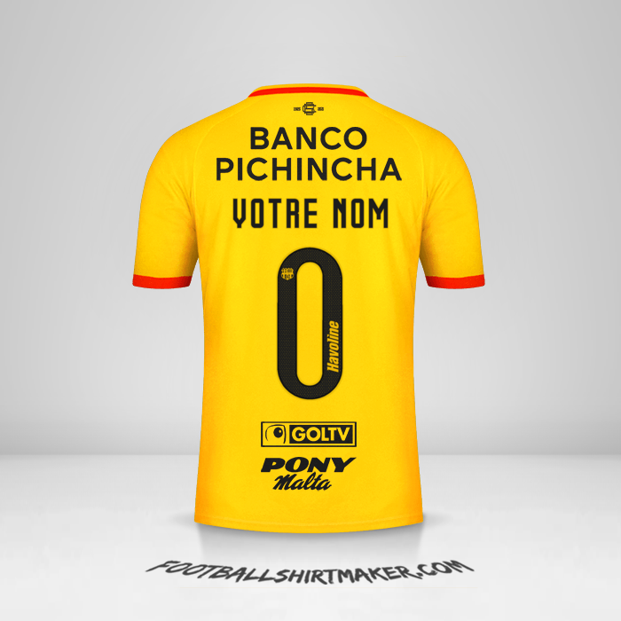 Maillot Barcelona SC 2021 -  votre nom - 0