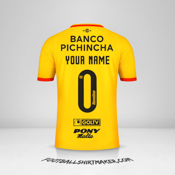 Jersey Barcelona SC 2021 -  your name - 0