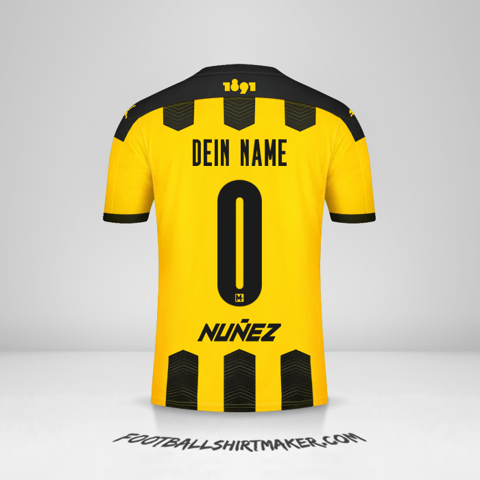 Trikot Peñarol 2021 -  dein name - 0