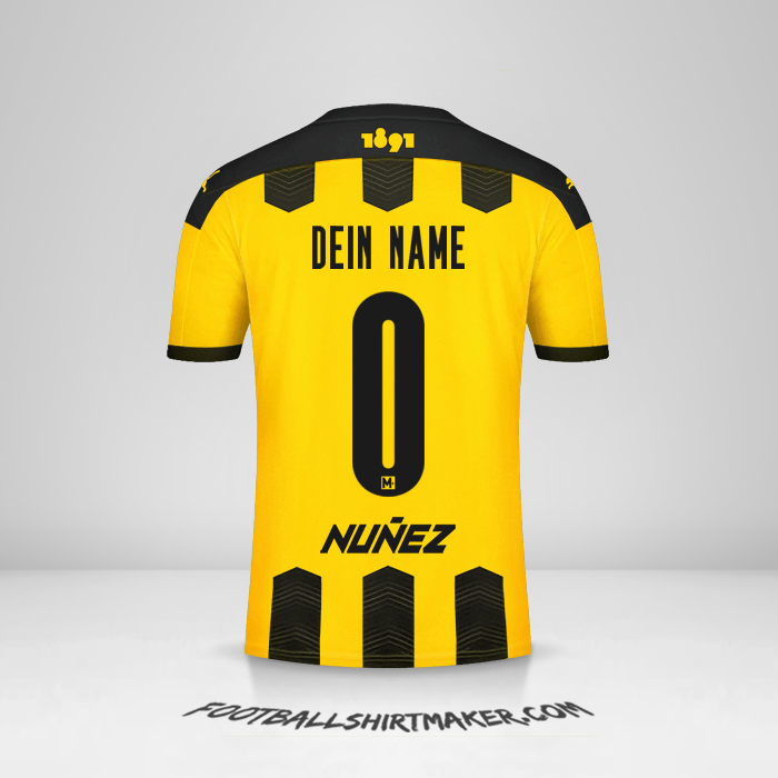 Trikot Peñarol 2021 -  dein name - 0