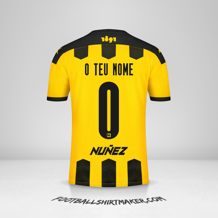 Camisola Peñarol 2021 -  o teu nome - 0