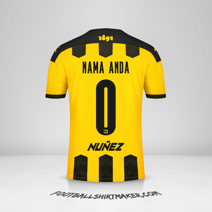 Jersey Peñarol 2021 -  nama anda - 0